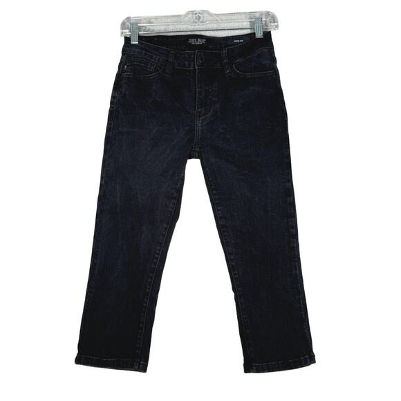 Judy Blue Jeans Womens 3 26" Black Capri Fit Fading Casual Neutral Grunge Gothic - Picture 1 of 9